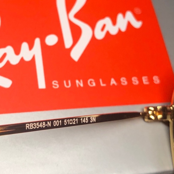Ray-Ban Hexagonal RB3548N Sunglasses G-15 Lens - Picture 5 of 6